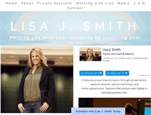 Tablet Screenshot of lisajsmith.com